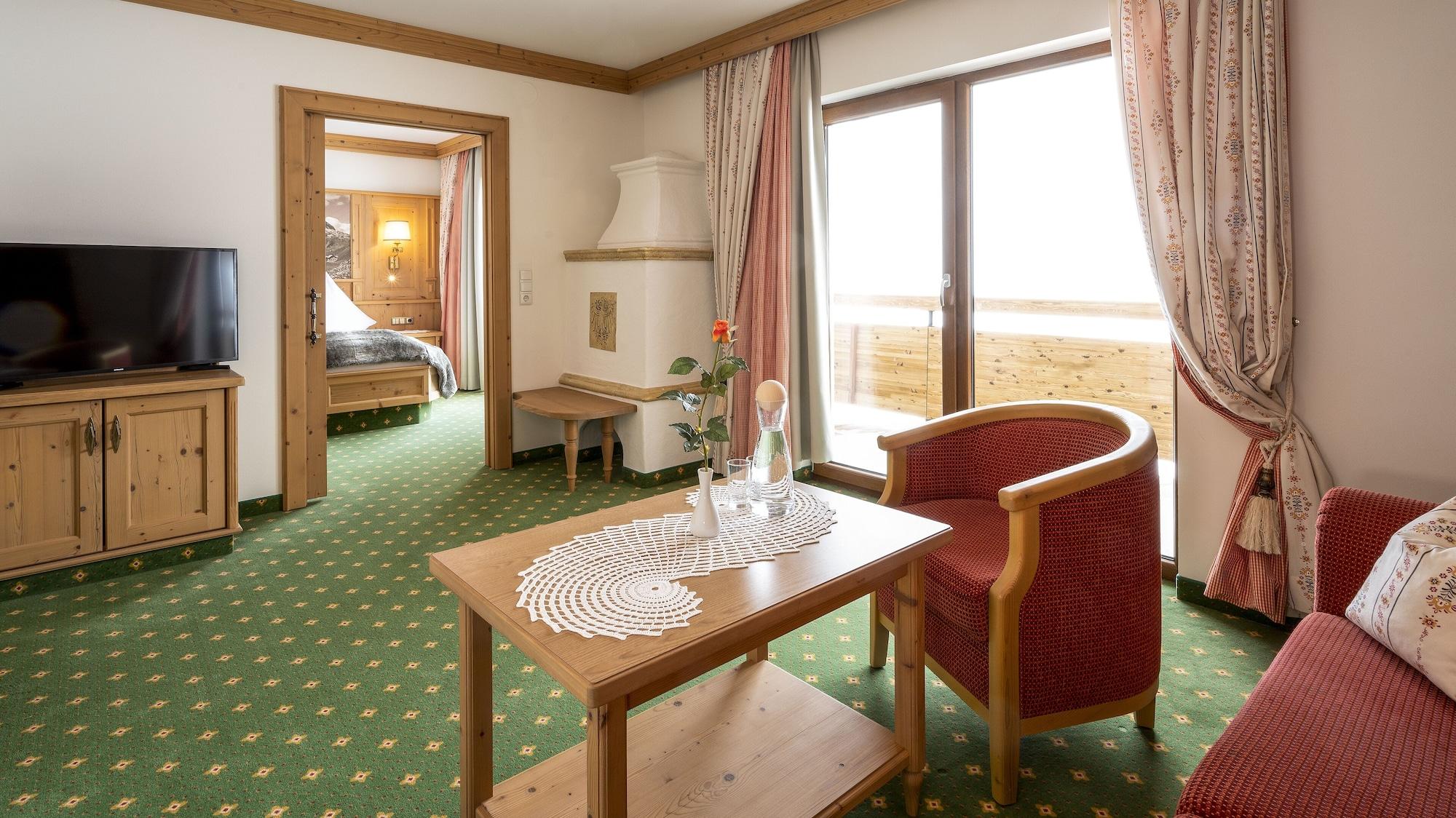 Hotel Almhof Galtür Esterno foto