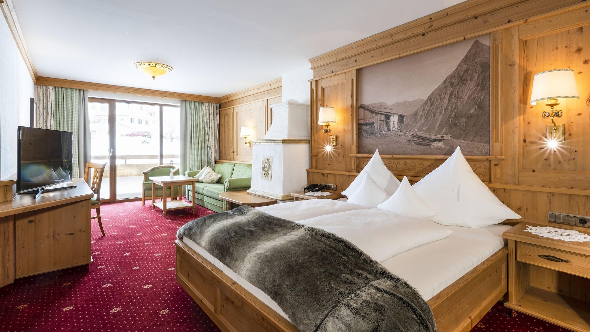 Hotel Almhof Galtür Esterno foto