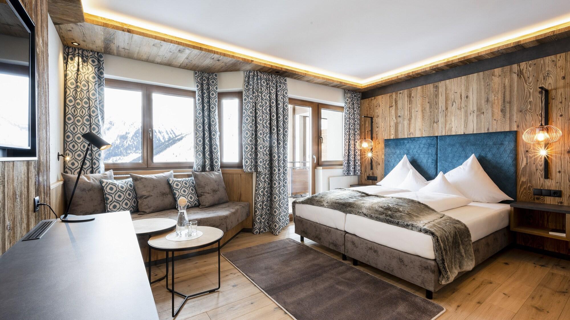 Hotel Almhof Galtür Esterno foto