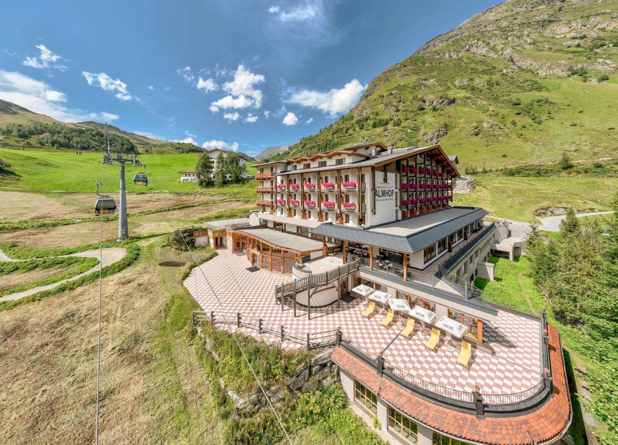 Hotel Almhof Galtür Esterno foto